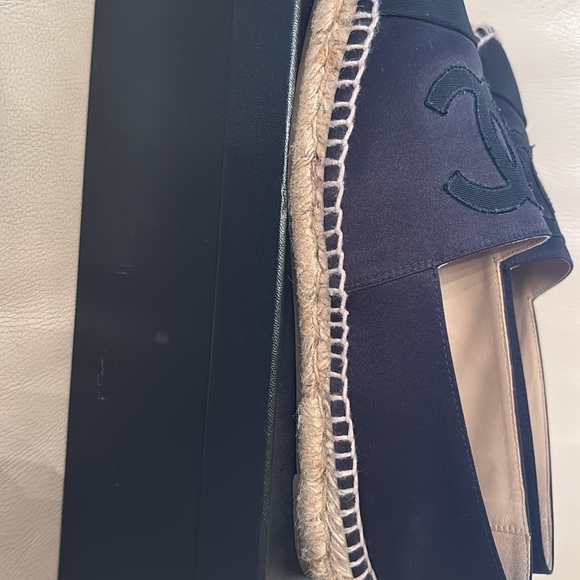 Chanel espadrilles size 38 dark blue - Picture 8 of 11